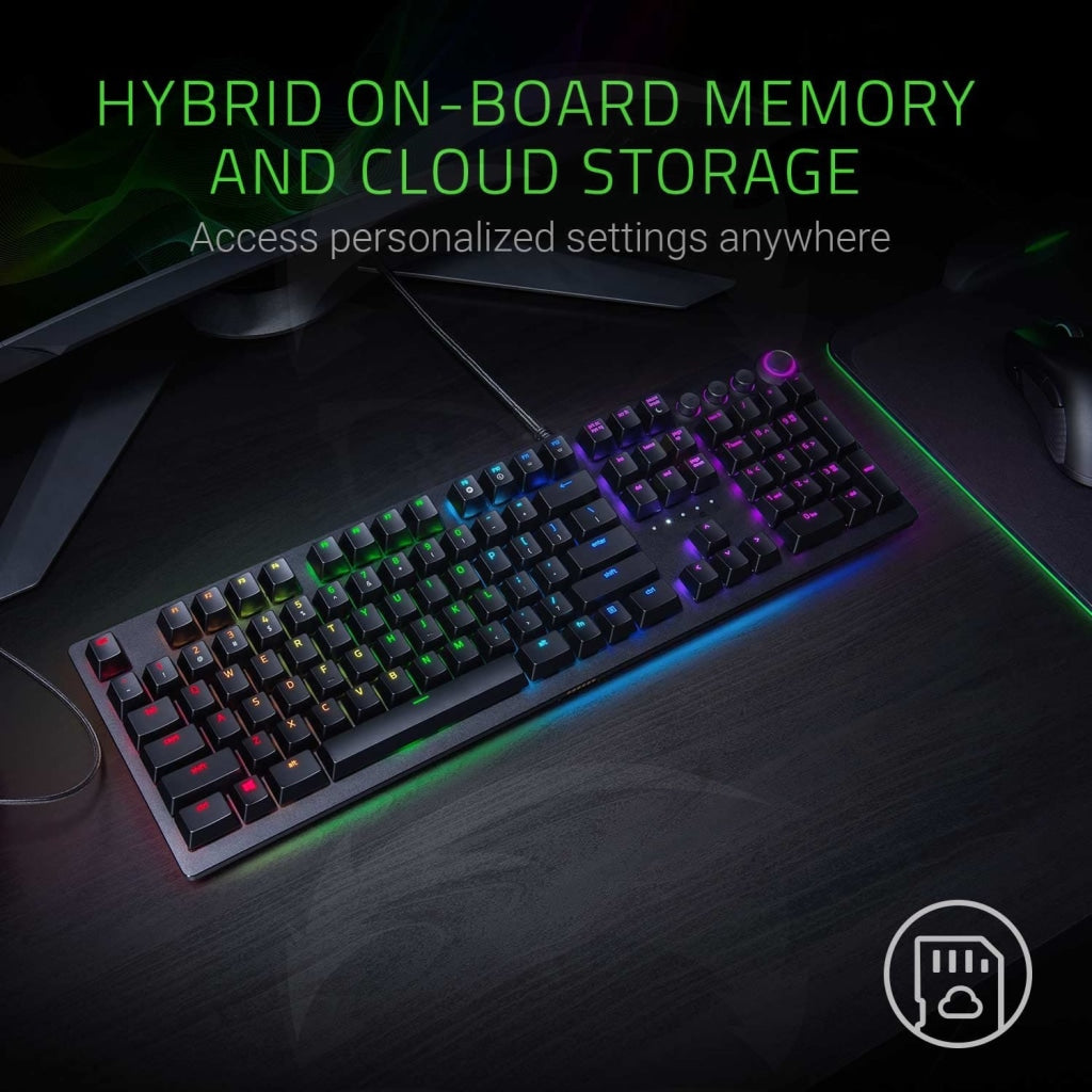 Razer Huntsman Elite Chroma RGB Lighting - Linear Optical Switches Razer Huntsman Elite Chroma RGB Lighting - Linear Optical Switches